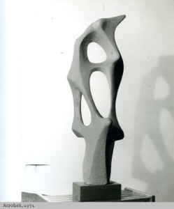 ACROBATI, 1971 Bronzo, cm 88